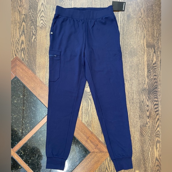 Jaanuu Rubi Slim UltraSOFT Scrub Jogger, Midnight Navy, Size Small - Picture 13 of 15